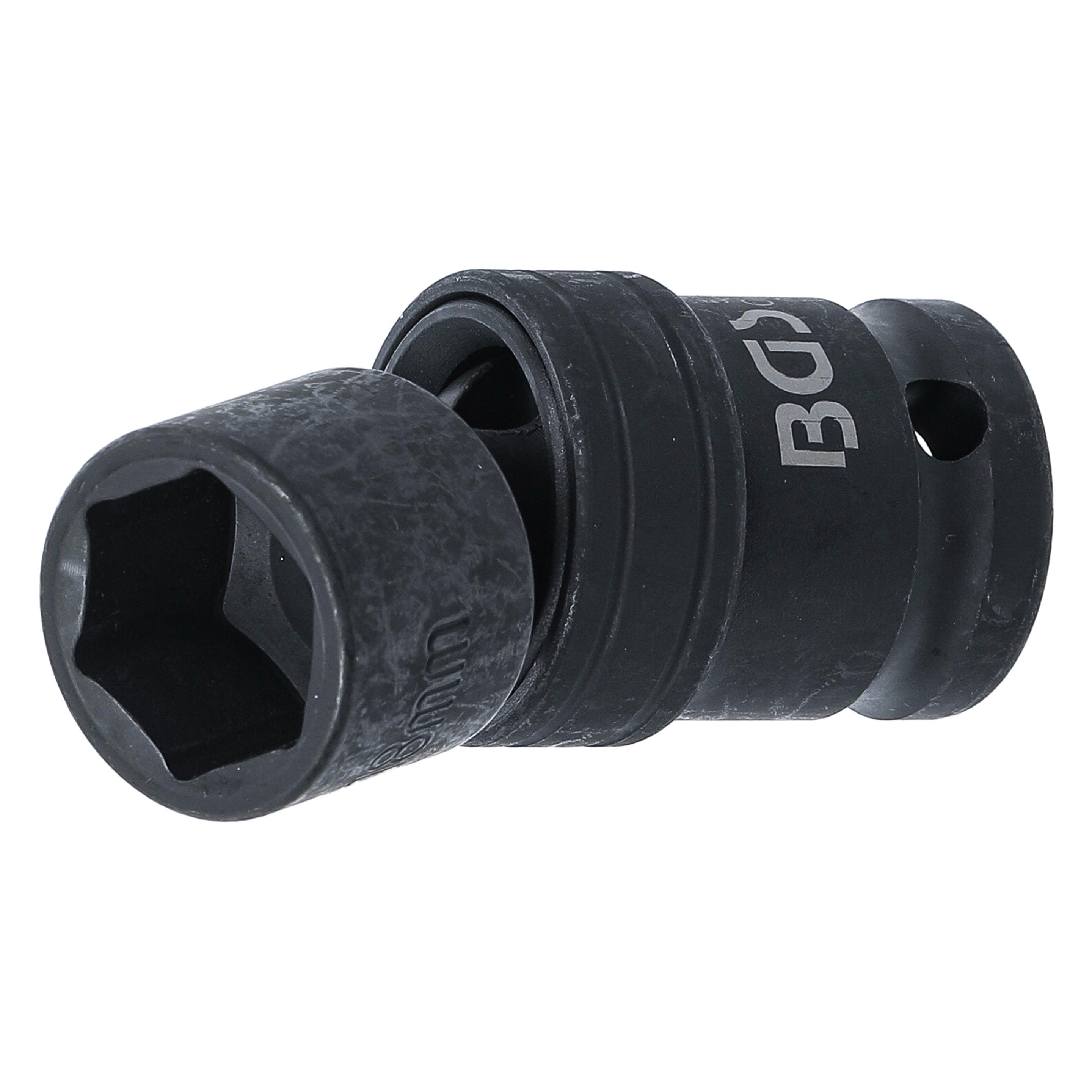 BGS Kraft-Kugelgelenk-Einsatz Antrieb Innenvierkant 12,5 mm (1/2") SW 18 mm (18 mm) (5200-18)