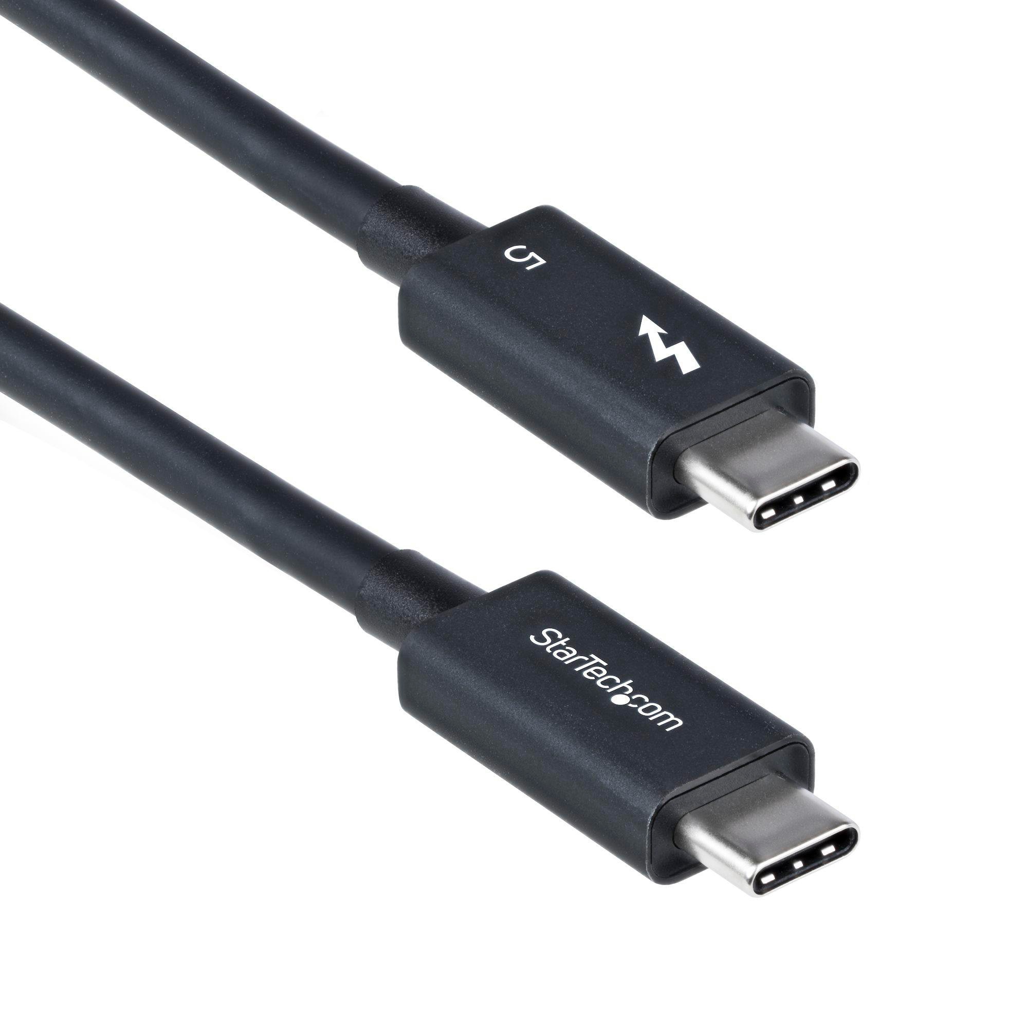 StarTech.com Thunderbolt 5 Kabel 0,5 m USB-C - 80 Gbit/s / 120 Gbit/s Boost, 240 W PD, Dual 8K 60 Hz, 4K 240 Hz