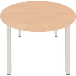 Rundtisch mit Schichtstoffplatte