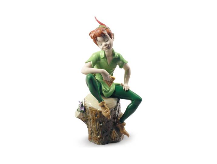 LLADRÓ objet décoratif PETER PAN Disney Collection