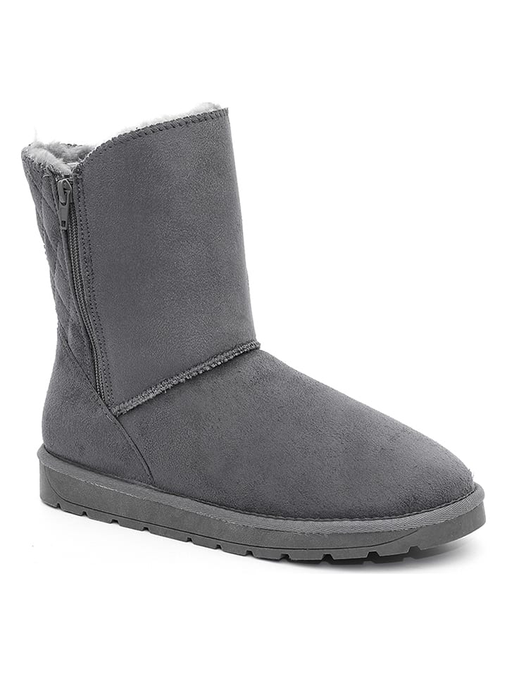 ISLAND BOOT Winterstiefel "Zasha" in Anthrazit - 37