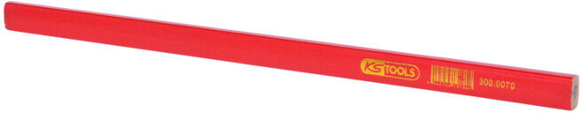 Crayon de charpentier, rouge, 250mm ; KS Tools (300.0070)