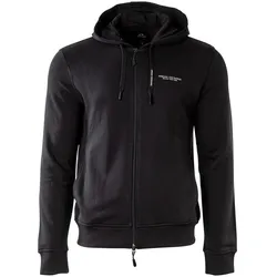 A|X ARMANI EXCHANGE Herren Sweatshirt - Sweatshirtjacke, Logo Marine / L