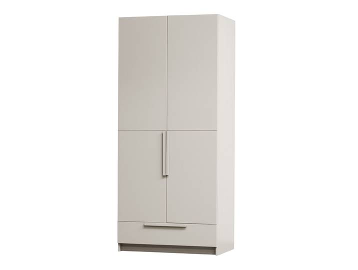 WOOOD Kledingkast Pure Grenenhout, 2-deurs - Dust