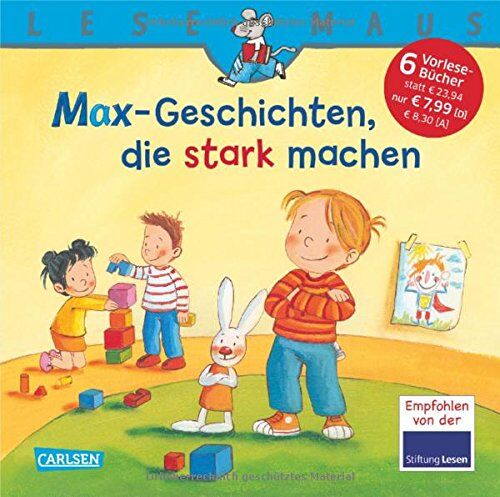 Christian Tielmann - LESEMAUS Sonderbände: MAX-Geschichten, die stark machen: Sechs Geschichten zum Anschauen und Vorlesen in einem Band - Preis vom 09.10.2026 07:28:09 h
