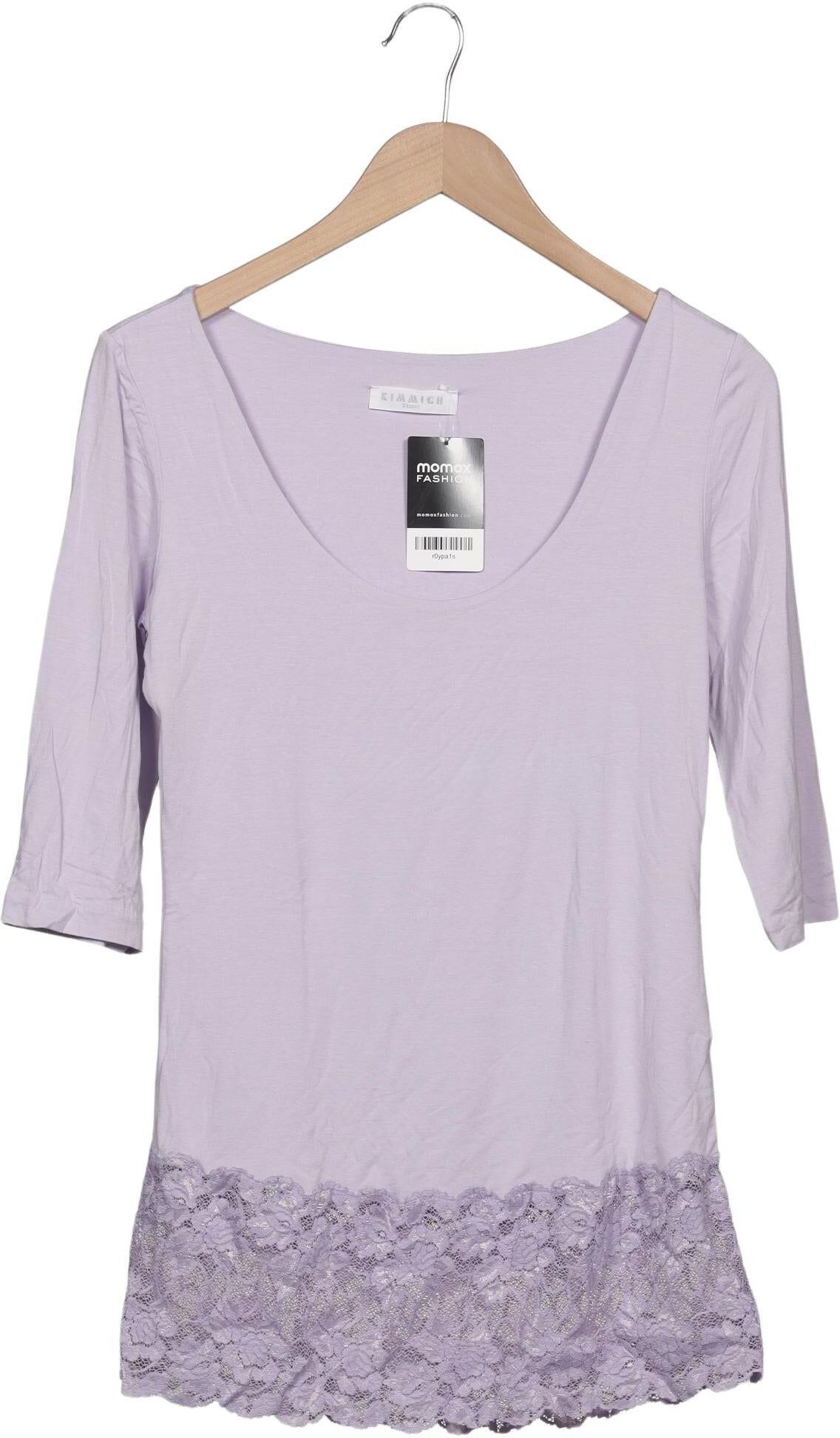 Kimmich Trikot Damen T-Shirt, Flieder, Gr. L, Viskose / Elasthan - Second Hand