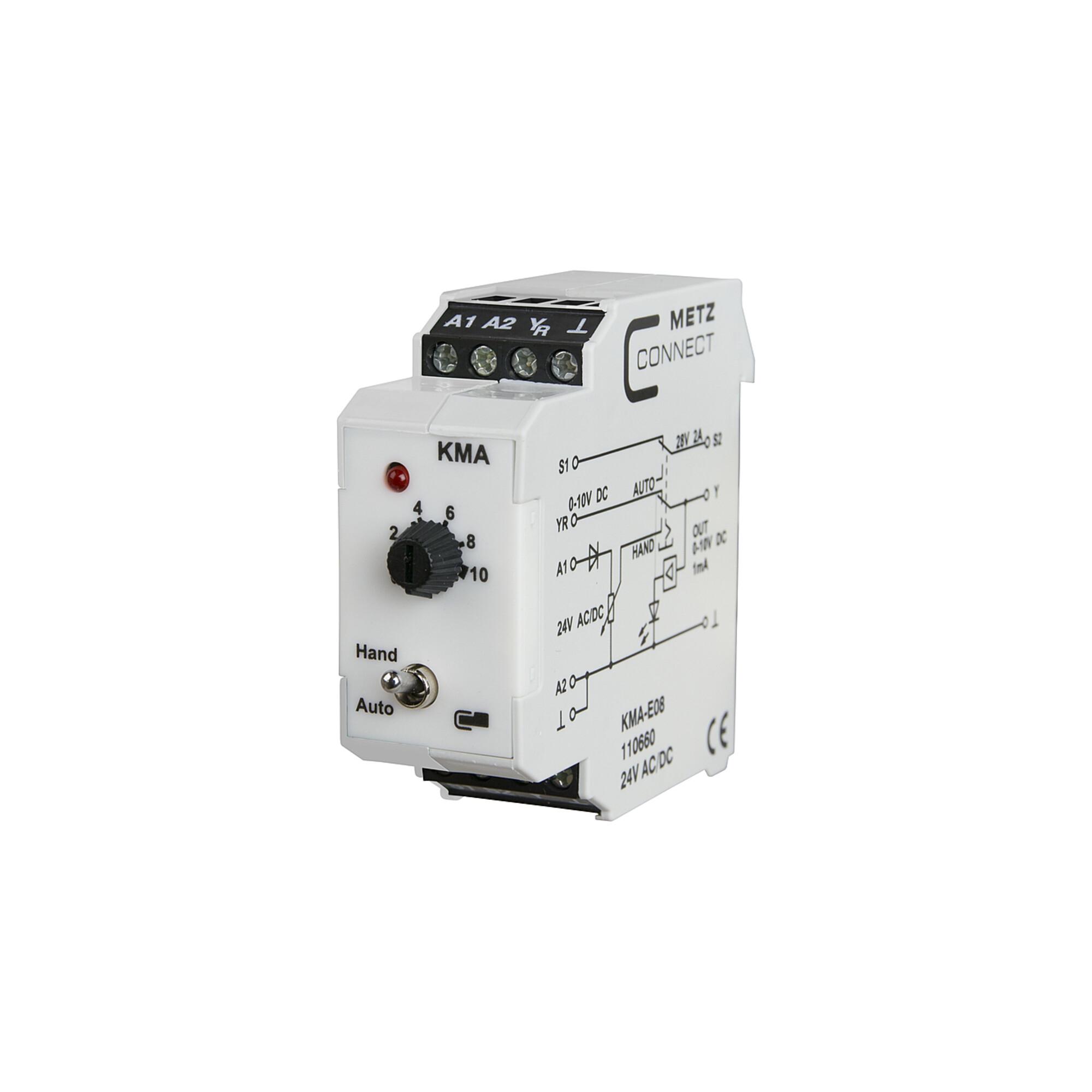 BTR NETCOM Schnittstellenmodul KMA-E08 24ACDC 10DC ; Metz Connect (110660)