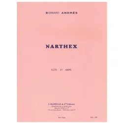 Narthex pour flûte et harpe, Fachbücher von Bernard Andrès