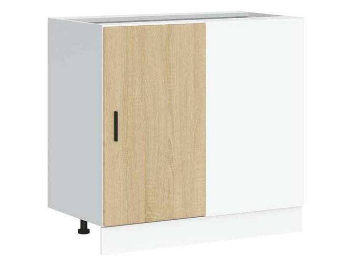 Soldes Flottants Meuble sous évier 1 PCS - Cabinet/Meuble bas de cuisine -  Lyon  en chêne Sonoma 2886227