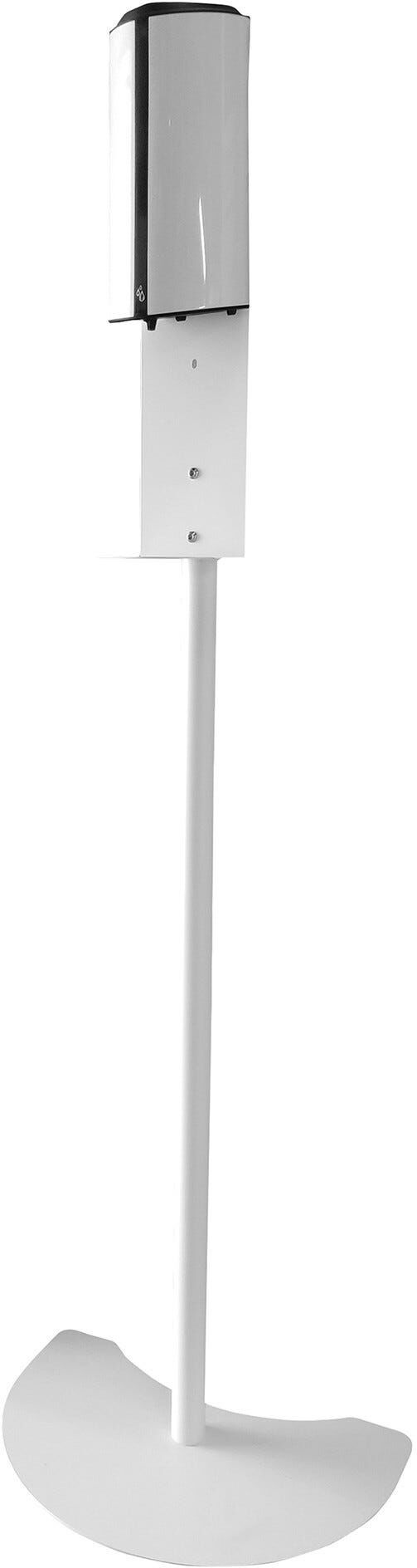 Tecnomat PIANTANA PER DISTRIBUTORE AUTOMATICO IN METALLO CROMATO CON SALVAGOCCIA H. 138,3 cm