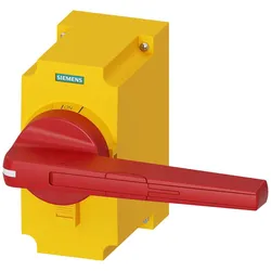 Siemens 3KF9501-2AA00 Zubehör für 3KF Baugr. 5 Direktantrieb, rot/gelb abschließbar in aus-Stellung 3KF95012AA00
