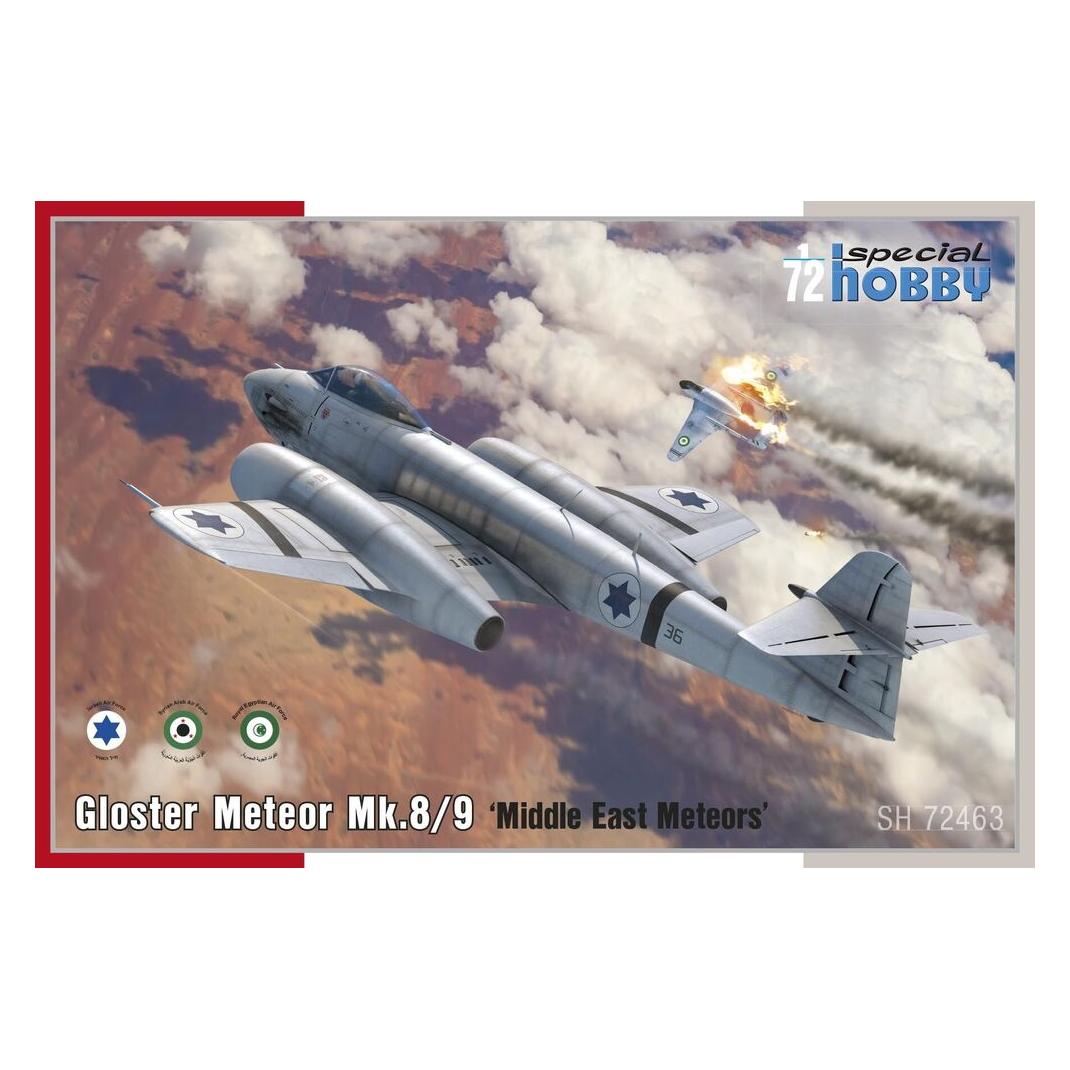 Special Hobby Gloster Meteor Mk.8/9 Middle East Meteors (100-SH72463)
