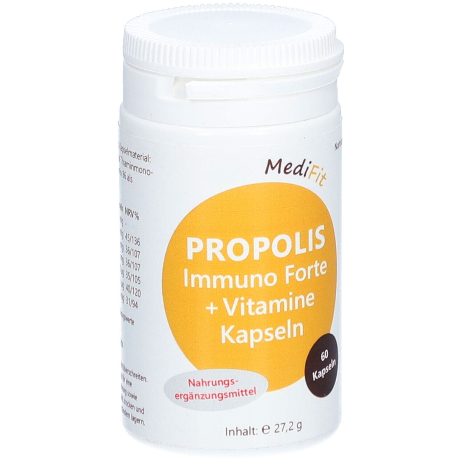 Propolis Immuno Forte+Vitamine Kapseln MediFit 60 St