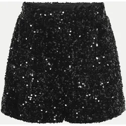 Pailletten-Shorts ONLCONFIDENCE Schwarz XS