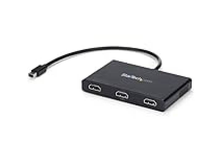 StarTech Hub MST Mini DisplayPort vers 3x HDMI, Triple 1080p (MSTMDP123HD)