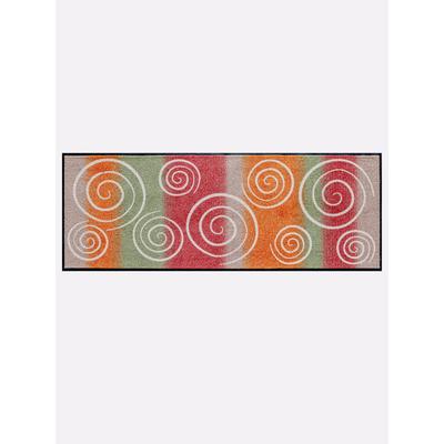 Fußmatte HEINE HOME Gr. 6, bunt (terra, natur), B:70cm H:7mm L:185cm, Kunstfaser, Polyamid, Teppiche, Fußmatte
