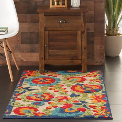 Nourison Aloha Indoor/Outdoor Floral Area Rug