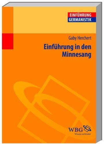 Herchert Gaby - Einführung in den Minnesang - Preis vom 01.10.2026 17:08:56 h