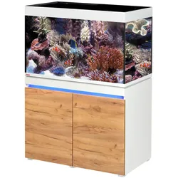 EHEIM incpiria marine 330 LED Meerwasser-Aquarium mit Unterschrank alpin-natur
