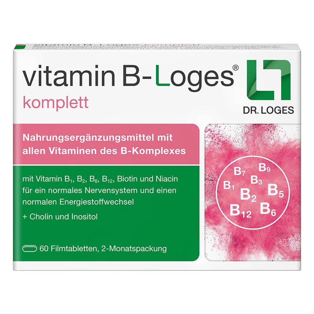 Dr. Loges + Co. GmbH vitamin B-Loges komplett: Vitamin B-Komplex mit Vitaminoiden 11101514