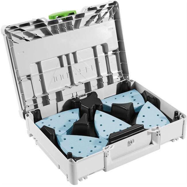 Festool Systainer pour outils abrasifs³ SYS-STF DELTA GR-Set Grenat (578195)
