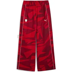 Puma, Herren, Sporthose, Ferrari 20 Years of Red T7 Woven Pants (L), Rot