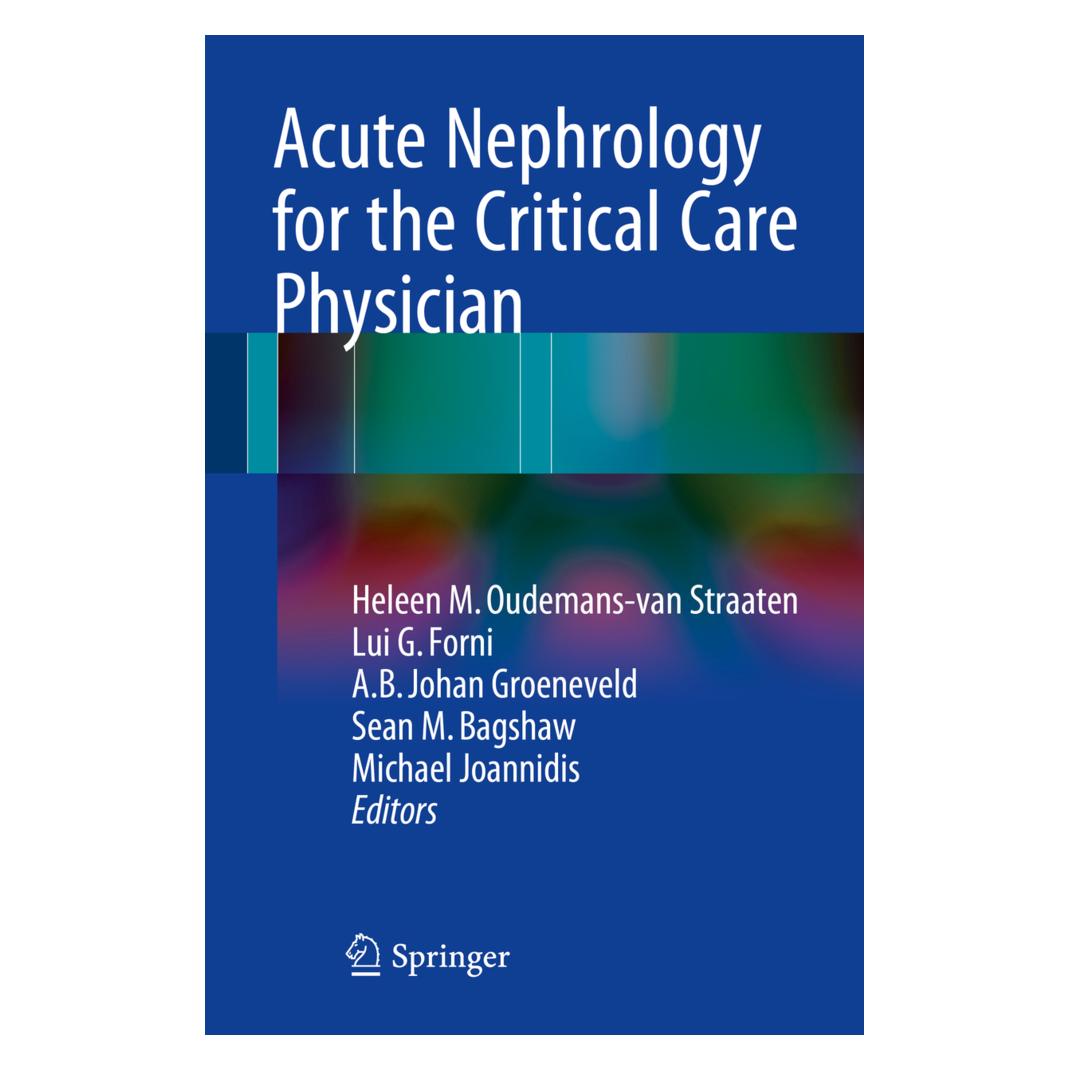 Springer Acute Nephrology for the Critical Care Physician (Englisch, Softcover, Michael Joannidis) (35127607)