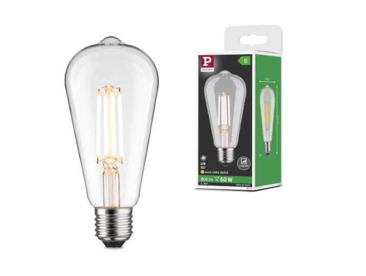 Paulmann LED Efficient-Line ST64 E27 806lm 4,3W 3000K dimmbar