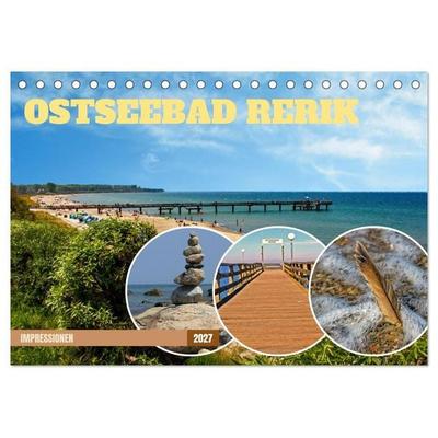 Impressionen Ostseebad Rerik (Tischkalender 2027 DIN A5 quer), CALVENDO Monatskalender