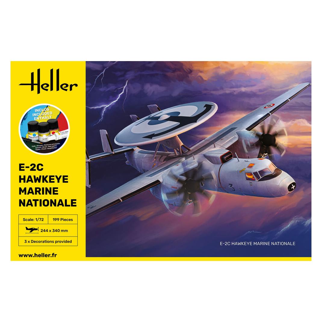 Heller STARTER KIT E-2C Hawkeye Marine Nationale (58302)