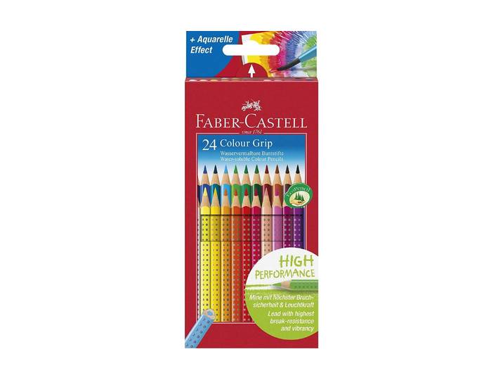 Buntstift FABER-CASTELL COLOUR GRI , bunt, Stifte, Buntstift