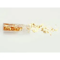 Essbares Gold 0,1 g Mini-Pailletten