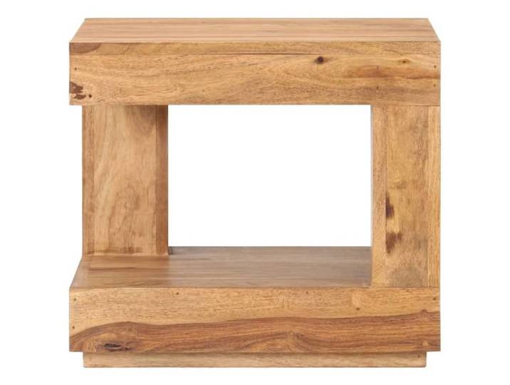 “SALE 2025”Table basse de salon/Table à thé - MOOD - 45x45x40 cm Bois d'acacia massif chill854125