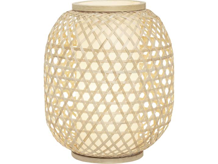 Tischlampe Sedrina nature Kunststoff H 31 cm