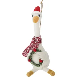 Arlo Weihnachtsdekoration Gans, 22 cm