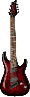 Schecter Omen Elite-7 MS Black Cherry Black Cherry Burst