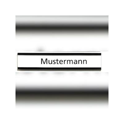 Franken C167 Magnetschild mit C-Profil - 75 x 40 mm, 10 Stück, braun