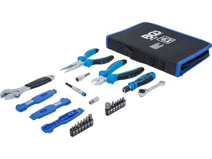 BGS 74515 Jeu d’outils pour bicyclettes 26 pièces