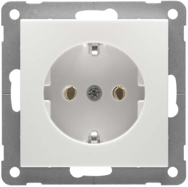 Peha Prise SCHUKO, blanc pur D 11.6511.02 (00318351)
