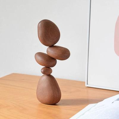 Uplifted Finds Solid Wood Geometric Stone Art   Nordic Puzzle Wall Sculpture   Professional Executive Home & Office Decor a