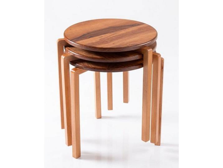JVmoebel Beistelltisch Drei stilvolle Beistelltische im modernen, eleganten Design