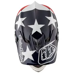TROY LEE DESIGNS D3 HELMVISIER (CF), FREEDOM, BLUE