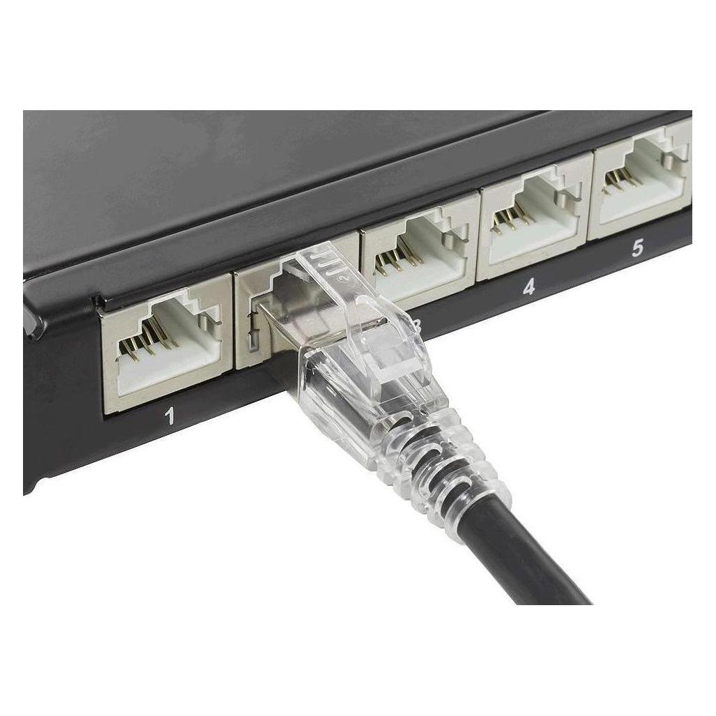 Good Connections RNS Patchkabel mit Rastnasenschutz und Verriegelung, Cat. 6A, S/FTP, PiMF, halogenfrei (LSZH), 500M (S/FTP, CAT6a, 0.50 m) (8060-HV005S)