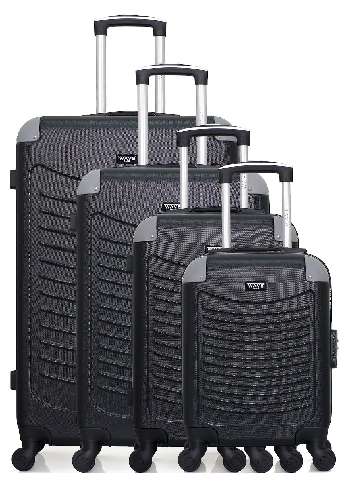 WAVE PARIS - Set aus 4 Koffern, Modell CONGO-M