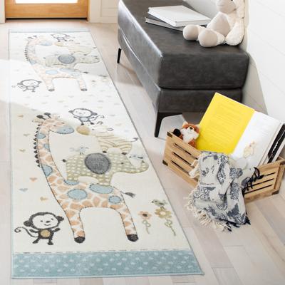 SAFAVIEH Carousel Kids Brandusa Animal Rug
