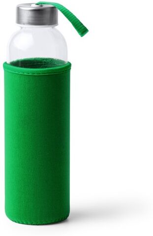 Gourde en verre personnalisable avec étui de transport 500 ml Camu Vert fougère TAILLE UNIQUE ADULTE