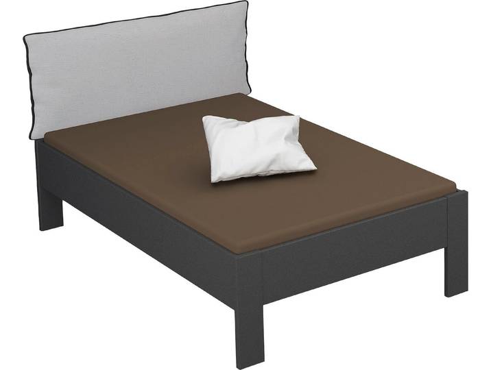 rauch Futonbett Aditio, Kopfteil Webstoff mit abgesetztem Keder
