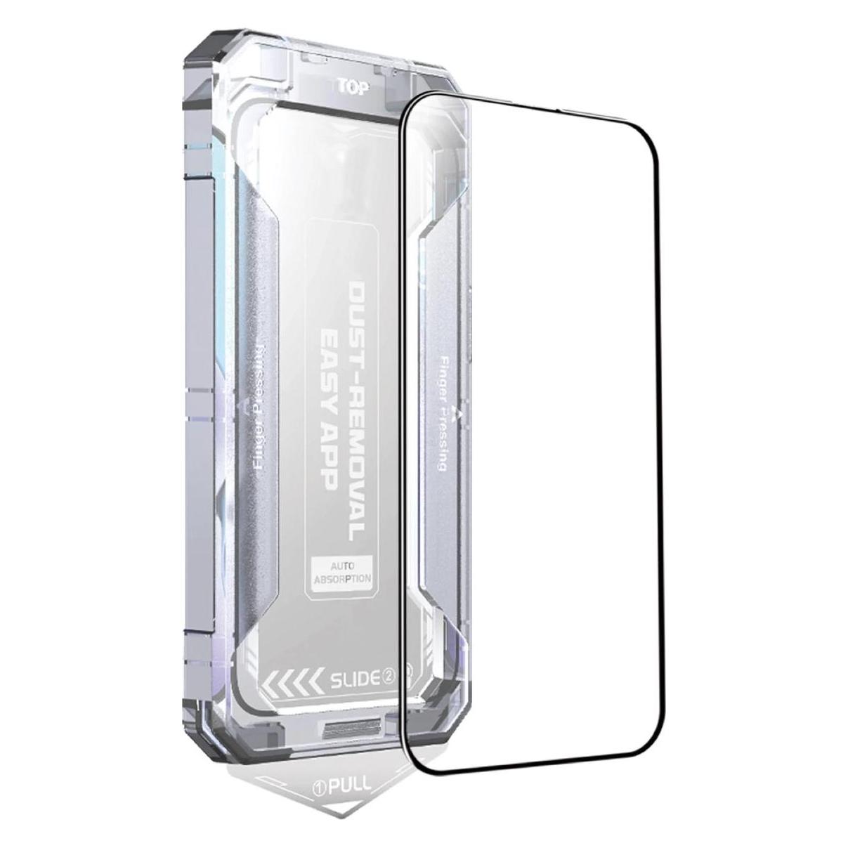 Mobile Origin Yellow Screen Guard with easy application (1 Stk., Apple iPhone 15 Plus) (SGZ-i15Plus)