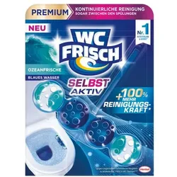 WC FRISCH WC-Duftspüler Blauspüler »Selbst Aktiv Ozeanfrische« 50 g blau