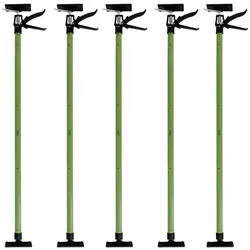 Baumarktplus 5 x Einhandstütze Montagestütze Deckenstütze Teleskopstütze bis 290cm